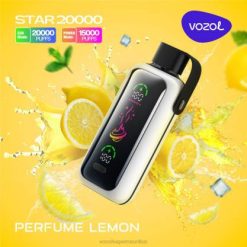 VOZOL Refillable Vape - VOZOL STAR 20000 PERFUME LEMON 24PH412