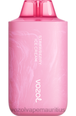 VOZOL Vape Mauritius - VOZOL STAR 6000/8000 V2 STRAWBERRY ICE CREAM 24PH66